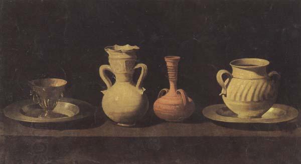 Francisco de Zurbaran Still Life with Pottery China oil painting art